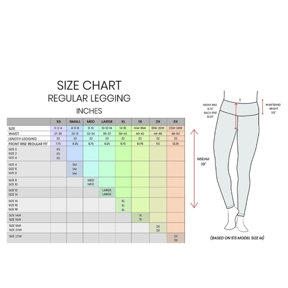 90 Degree by Reflex color contrast Design Leggings - Picture 14 of 14